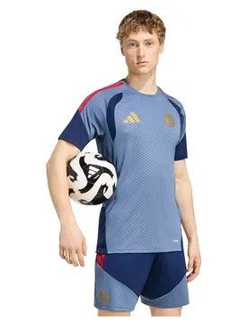 T-shirt à Manches Courtes Entraînement Fc Bayern Munich 26/27 Preloved Ink / Night Indigo XS - Adidas - FashionsVida