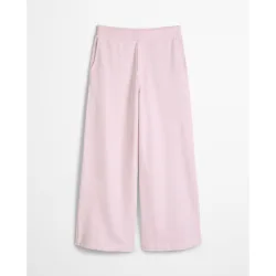 Pantalones rectos de mujer de chándal relajados de suave algodón