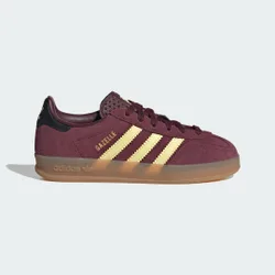SCARPA GAZELLE INDOOR 28 Maroon / Almost Yellow / Gold Metallic