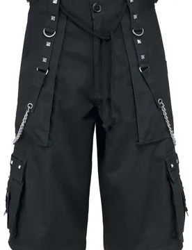 Gothic Short - Chain Shorts - M bis 6XL - für Männer - Größe 6XL - schwarz - Männer - male - Brandit - FashionsVida