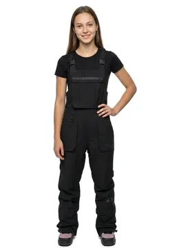 Pantalon Basement Bib Black S - ThirtyTwo - FashionsVida
