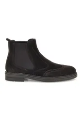 Stivaletti Chelsea testa di moro in vera pelle Made in Italy 10 44