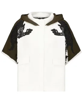 Monari Cape - Poncho bianco 38 - monari - FashionsVida