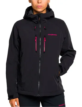 Segnes chaqueta softshell mujer Negro (L) - Trango - FashionsVida