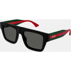 Gafa de sol de hombre rectangular en acetato reciclado