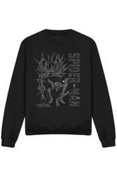 Unisex Spiderman Brand New Day Web Hero Sweatshirt, Black Size: Small - Black - Size: S
