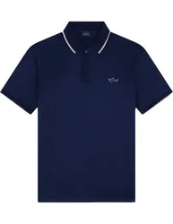 Polo mercerised uomo blue