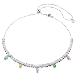 Collana Ariana Grande x , Taglio misto, Multicolore, Placcato rodio OS