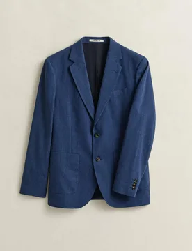 Chaqueta de traje de hombre de mezcla de lino - Gant - FashionsVida