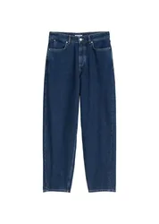 Denim Trousers, High Waist, Barrel female