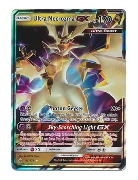 Pokemon SM Forbidden Light 95/131 Ultra Necrozma GX (Half Art) - Pokémon - FashionsVida