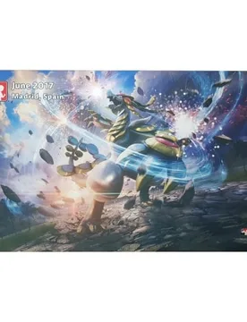 Play! Pokemon' June 2017 Madrid Kommo-o Playmat - Pokémon - FashionsVida
