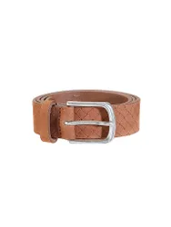Cintura in pelle marrone 80