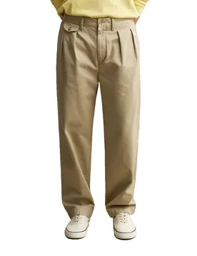 Pantaloni Chino 150510 Relaxed Fit Woody Beige 31 - Gant - FashionsVida
