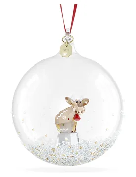 SCS Edizione Annuale Decorazione Pallina 2026, Tonalità oro OS - Swarovski - FashionsVida