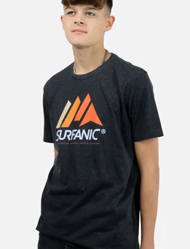 Mountain Logo Mens T-Shirt - - Size: M - Surfanic - FashionsVida