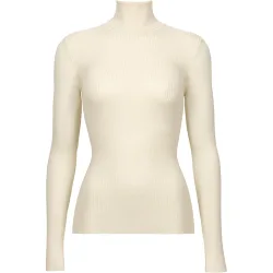 Jersey de lana con cuello de cisne