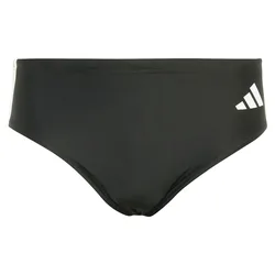 Stripes Swimming Brief Black / White S Men