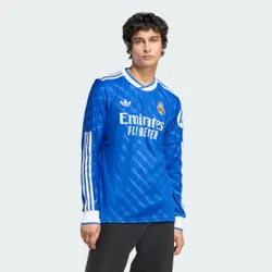 Terza Maglia a maniche lunghe Real Madrid 25/26 2XL Blue Bird