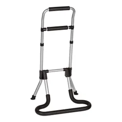 Mobile Aufstehhilfe schwarz silber