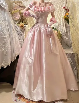 A new pink dress with festive and birthday style - Aliexpress - FashionsVida