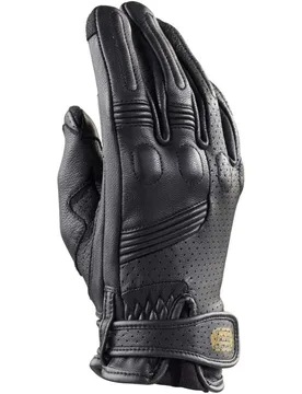 Guanti Moto Pelle TAZIO R Nero taglia S - Clover - FashionsVida