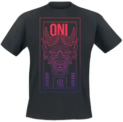 Gaming T-Shirt - AKUMA - L - für Männer - Größe L - schwarz - Männer - male