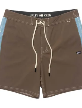 Short De Bain Channel Boardshort Dark Brown 28 Homme - Salty Crew - FashionsVida