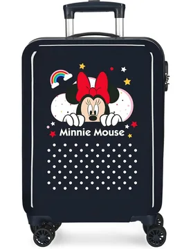 Maleta de cabina Minnie Rainbow rígida con capacidad de 34L - Disney - FashionsVida