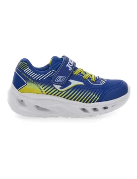 Sneakers Blu Con Luci e Strappo in Velcro AQUILES JR 2504 27 - Joma - FashionsVida