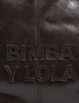 Bolso de hombro shopper grande piel - Bimba y Lola - FashionsVida
