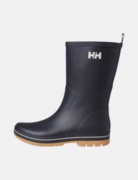 Men's Midsund 3 Waterproof EVA Insole Wellies Navy 5 - Navy Blue - Male - Helly Hansen - FashionsVida
