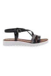 Sandali Neri con Glitter 8864 37