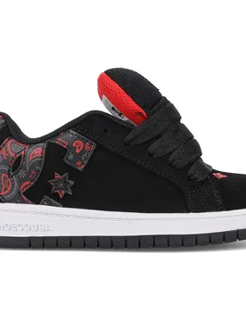Shoes Sneaker Court Graffik Black / Grey / Red EU 33 1/2 - DCShoe - FashionsVida