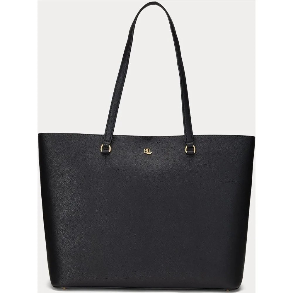 Tote grande de piel Karly con mosquetón - Lauren Ralph Lauren - FashionsVida