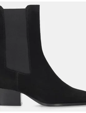 Botín de Mujer elástico en Serraje con tacón bloque - Bibi Lou - FashionsVida