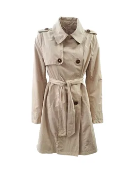 White Wise - Trench Beige WW29202 - WHITE WISE - FashionsVida
