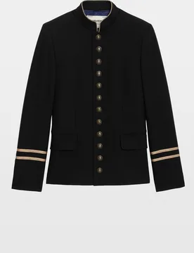 Zadig & Voltaire - Chaqueta de mujer de sastre estilo militar - Zadig & Voltaire - FashionsVida
