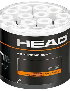 Xteme Soft Overgrip 60 Units White One Size - Head Racket - FashionsVida