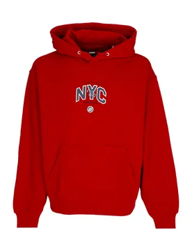 Felpa Cappuccio Uomo Game Day Logo Hoodie Arizona Red - Tommy hilfiger - FashionsVida