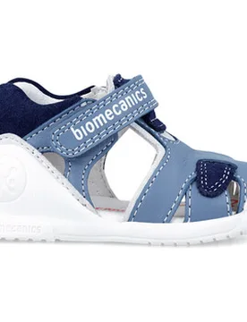 Flache Sandalen 242124 Indigo 18 - Biomecanics - FashionsVida