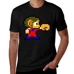 Alex Kidd T-Shirt Big and Tall Solid Color T-Shirt