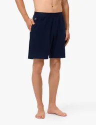 Pure Cotton Waffle Loungewear Shorts Navy male