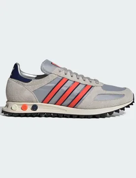 SCARPE LA TRAINER OG 40 Silver Metallic / Dark Blue / Dark Blue - Adidas - FashionsVida