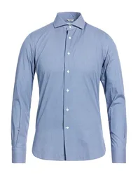 Hemd Herren Blau 40 Herren