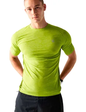 Power up camiseta montaña manga corta hombre Verde (M) - Dare2b - FashionsVida