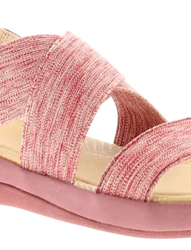 Womens Ladies Vegan Friendly Sports Sandal - Red - Size Uk 5 - Hush puppies - FashionsVida