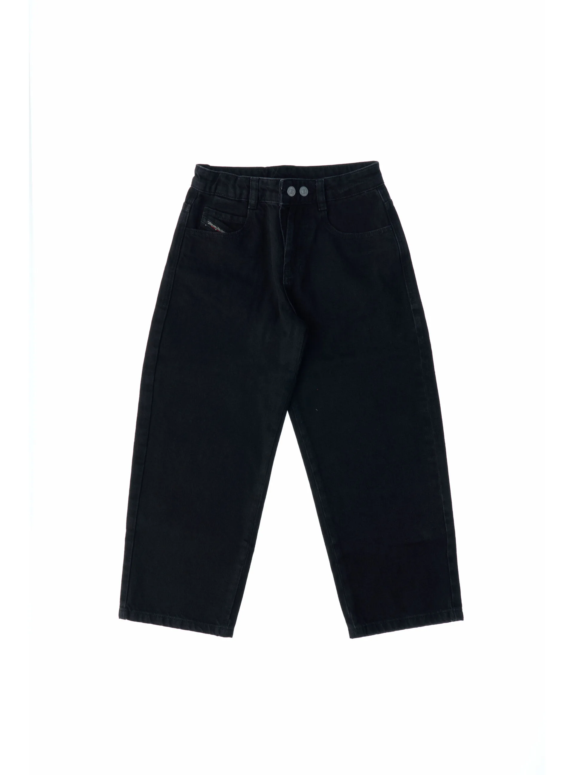 Jeans wide leg JUNIOR BOY NERO 14Y - Diesel - FashionsVida