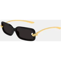 Gafa de sol de mujer rectangular en inyectado