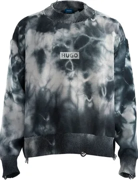 Jersey manga larga de hombre - HUGO Blue - FashionsVida